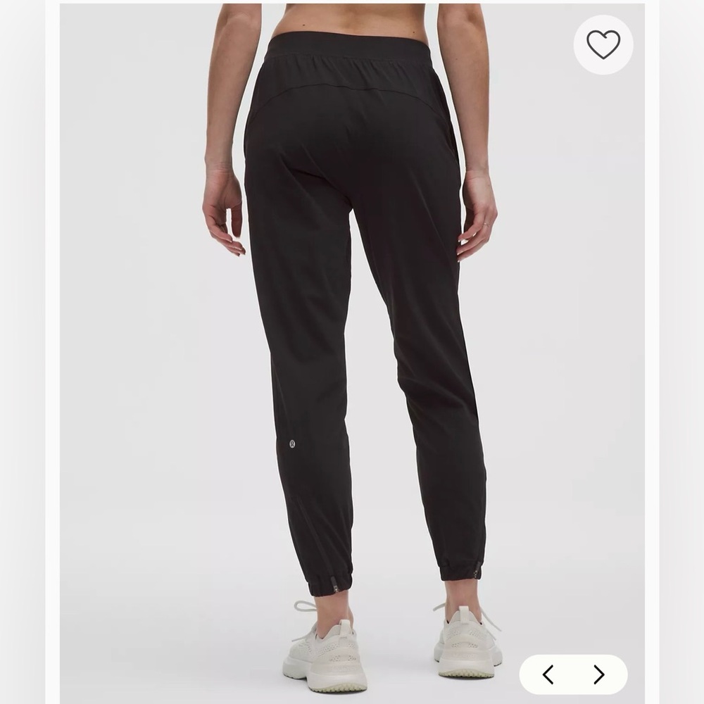 lululemon athletica Black Track Joggers